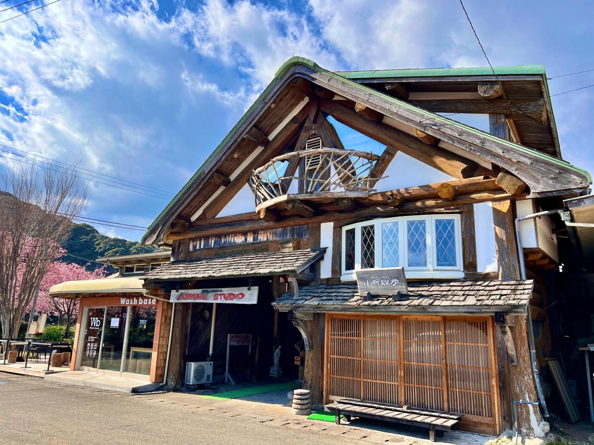 Kawazu Log House Villa Buitenkant foto